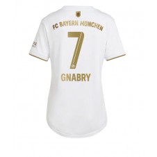 Bayern Munich Serge Gnabry #7 Bortatröja Dam 2022-23 Korta ärmar